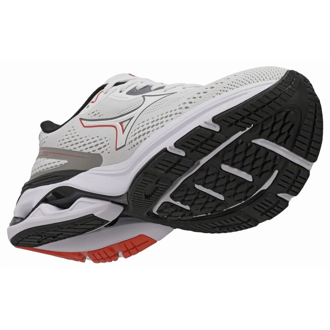 Tenis Mizuno Branco Masculino Wave Dynasty 8 Original Branco 5
