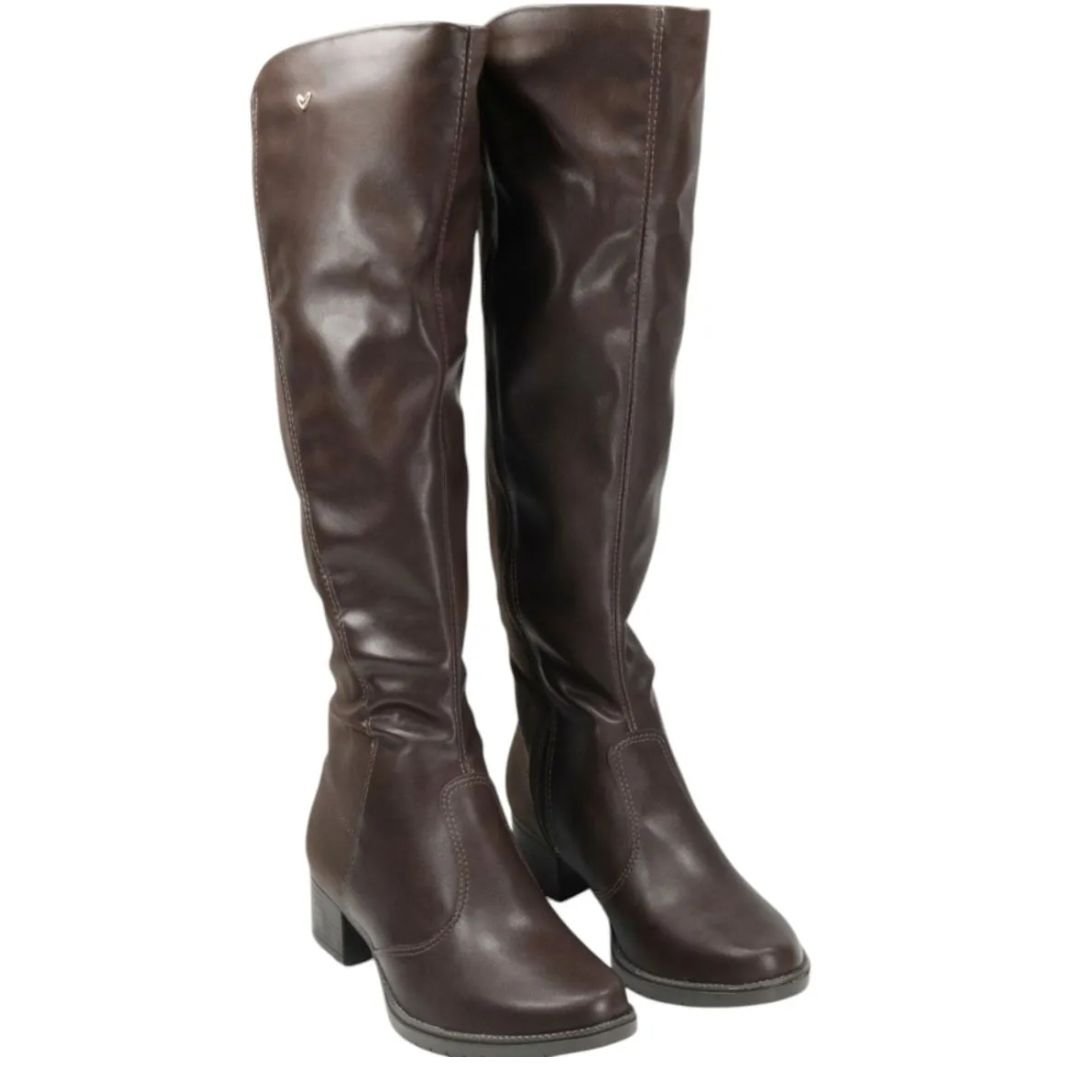 Bota Mississipi Café Montaria Feminino Original J0334 Café 4