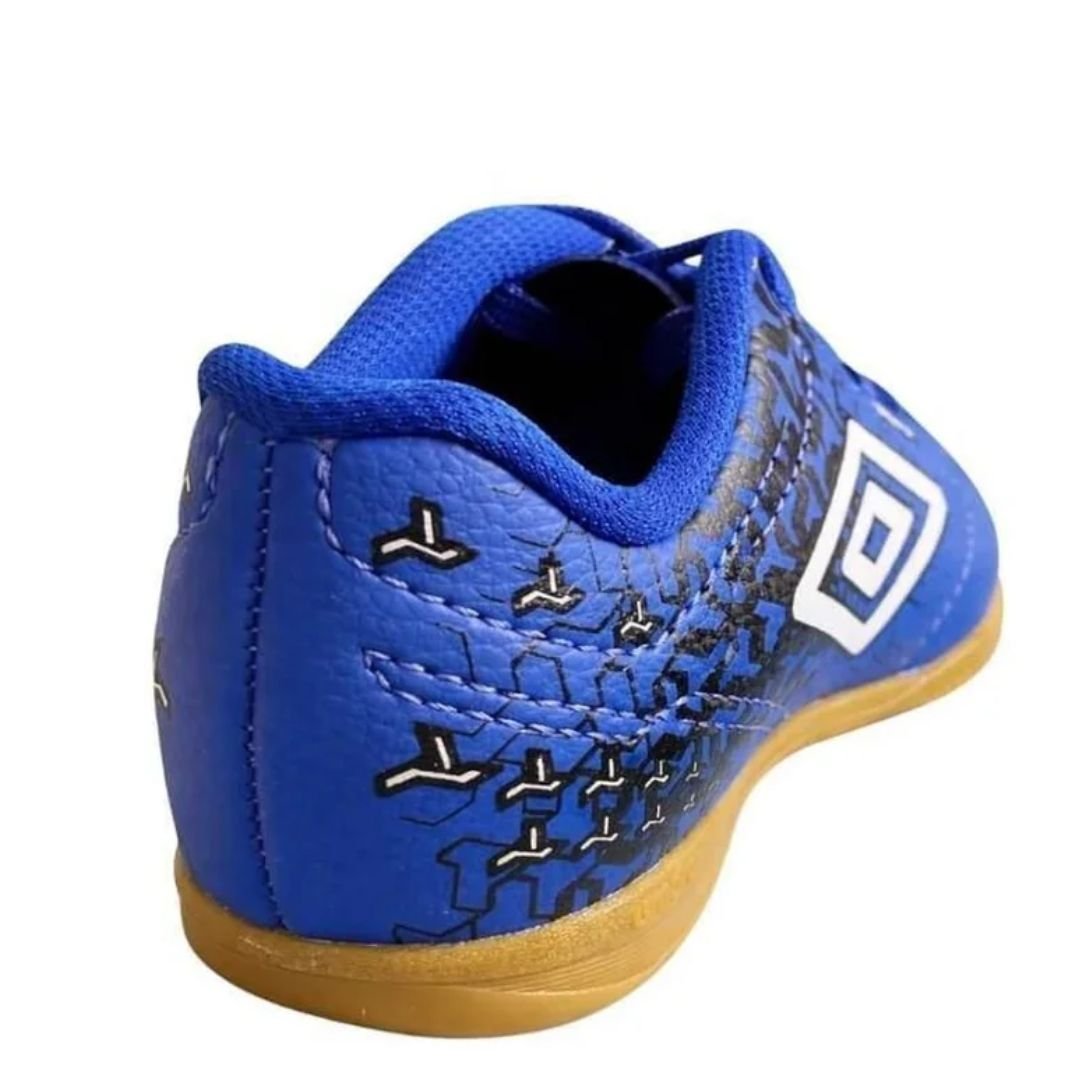 Chuteira Futsal Umbro Infantil Royal Branco Class Neo Jr Original Branco 4