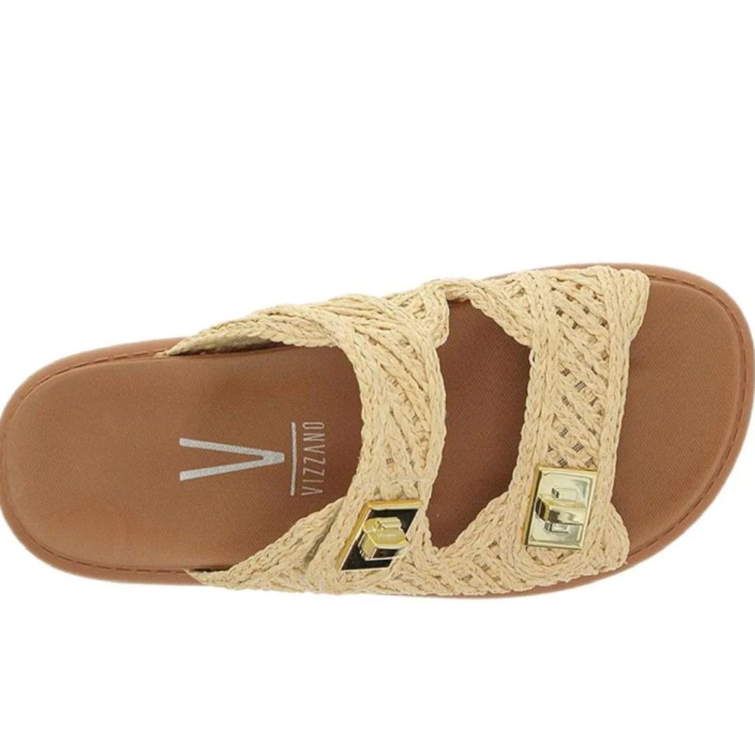 Chinelo Vizzano Natural Feminino Original 6510.119 Bege 3