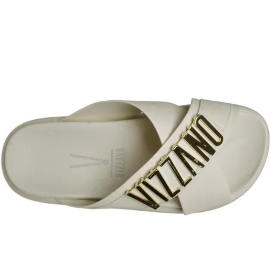 Chinelo Vizzano Off White Feminino Original 6510.122 Off White 3