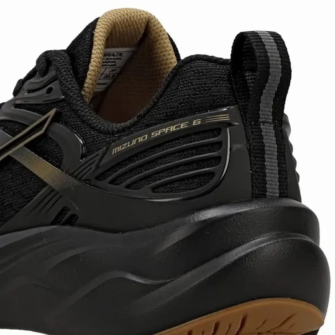 Tenis Mizuno Preto Masculino Space 6 Original Preto 5