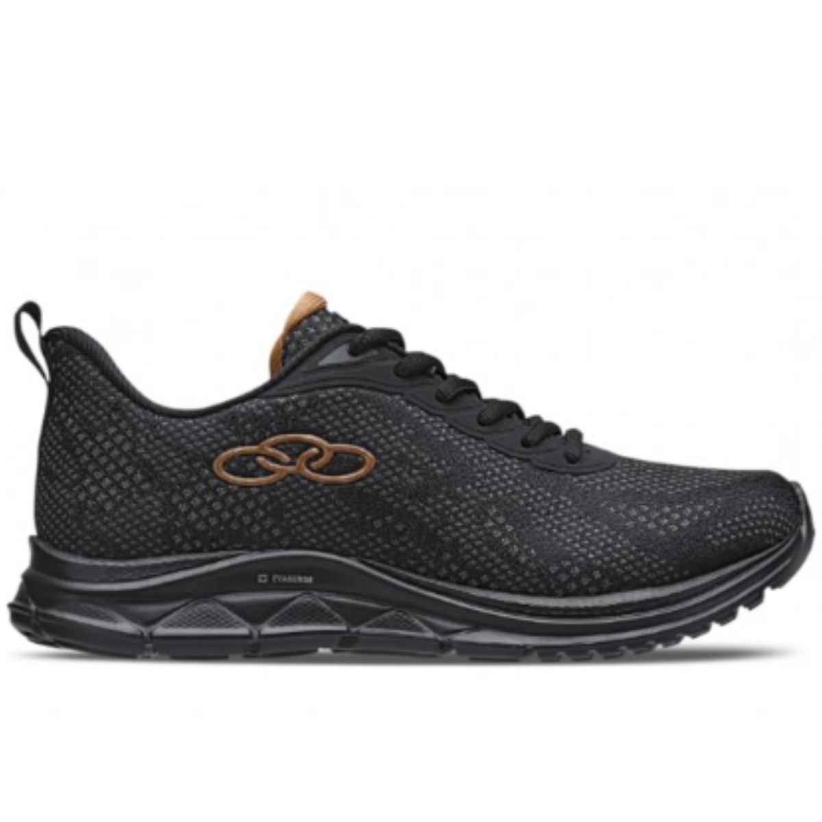 Tênis Olympikus Preto Ouro Feminino Citrus 2 Original