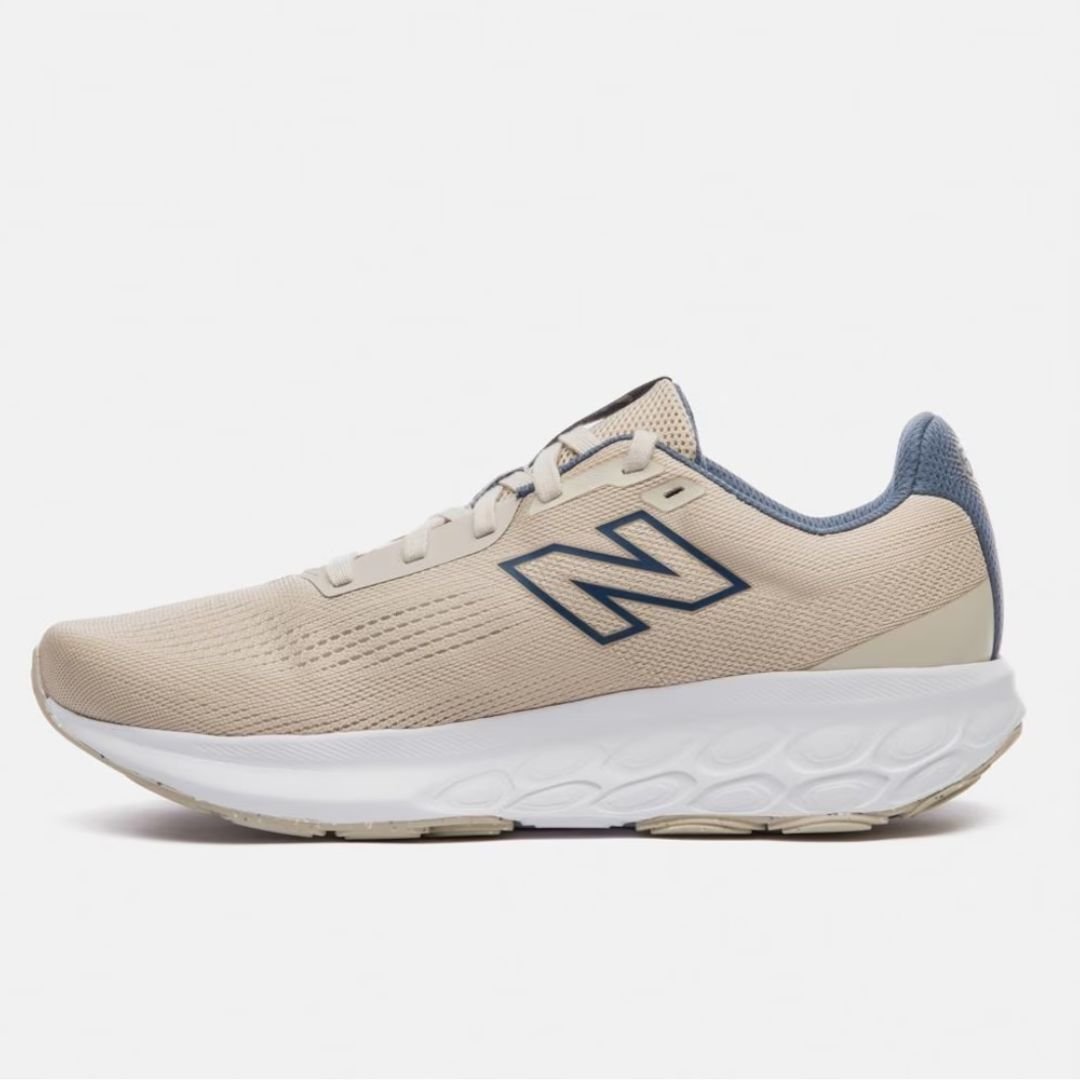 Tenis New Balance Bege Marinho Masculino 520 V9 Original Bege/Marinho 2