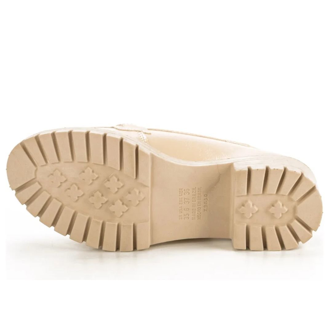 Sapato Mississipi Baunilha Feminino Original Q8551 Baunilha 4