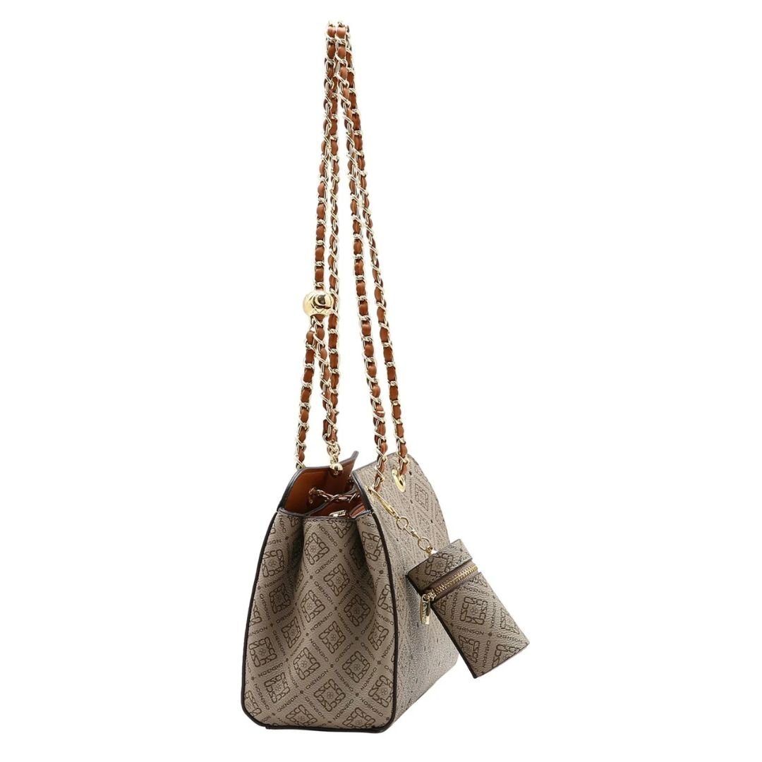 Bolsa Chenson Natural Feminino Original 5471 Bege 2