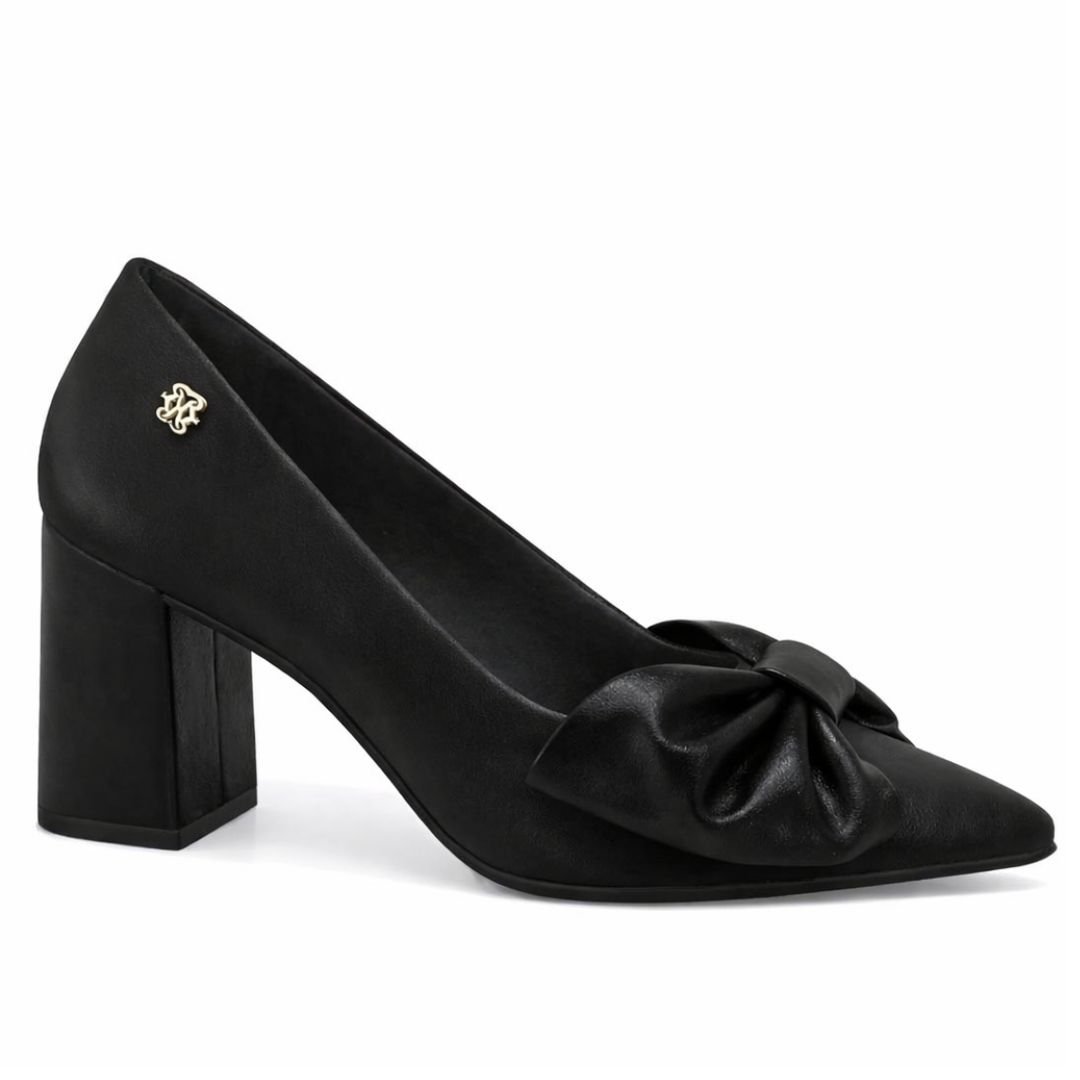 Scarpin Ramarim Preto Feminino Original 26-54103