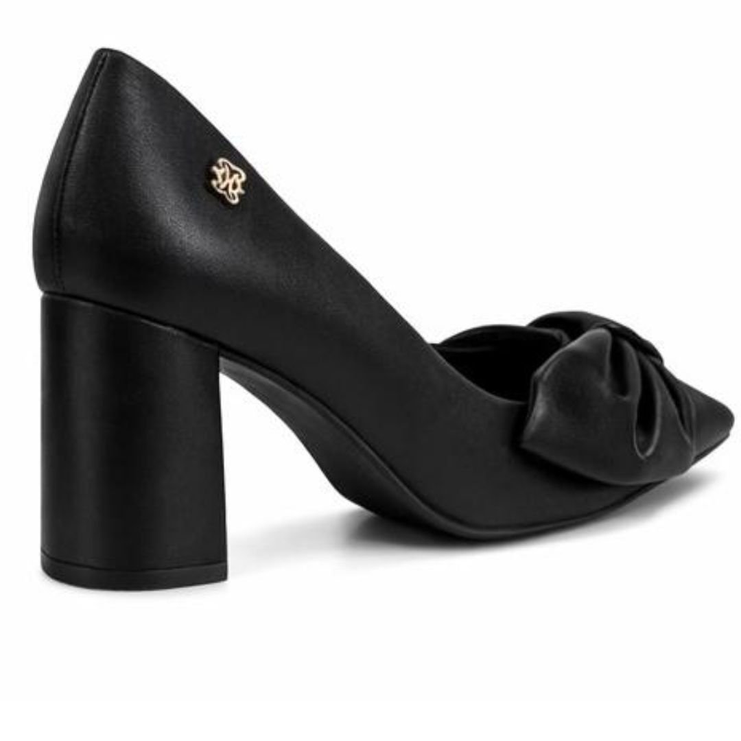 Scarpin Ramarim Preto Feminino Original 26-54103 Preto 2