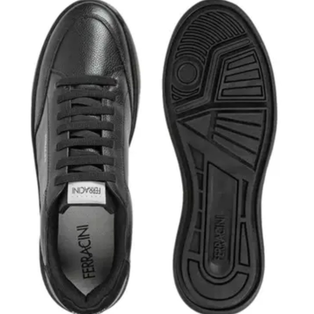 Sapatenis Ferracini Preto Masculino Original 7970-720 Preto 4
