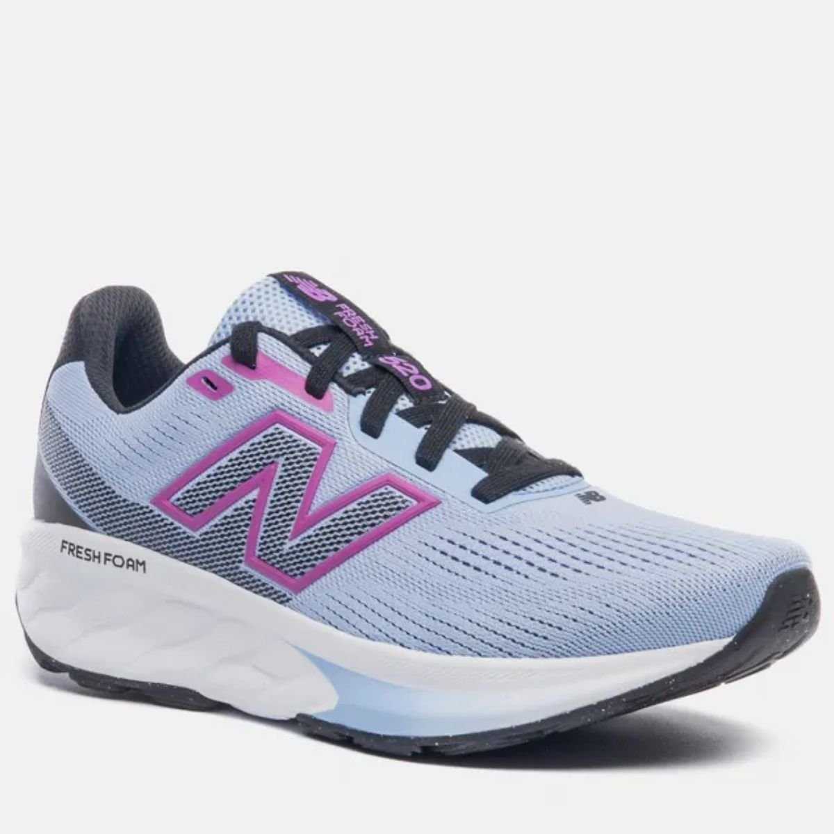 Tenis New Balance 520 V9 Roxo Preto Lilas Feminino Original Roxo/Preto 2