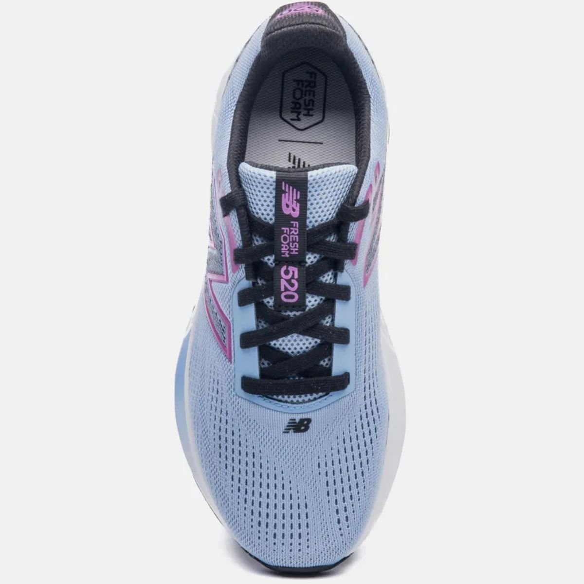 Tenis New Balance 520 V9 Roxo Preto Lilas Feminino Original Roxo/Preto 3