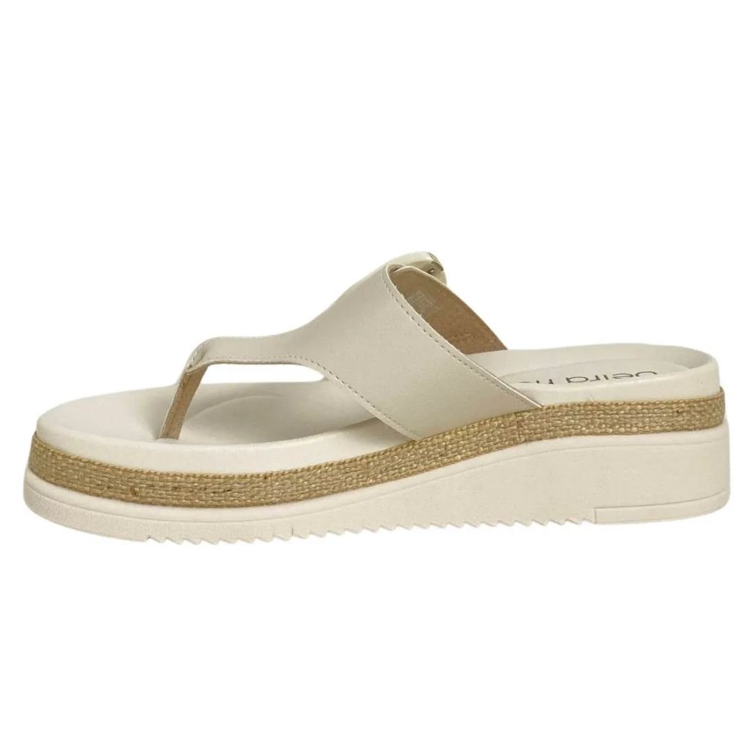 Chinelo Beira Rio Branco Off Feminino Original 8575.106 Branco 2