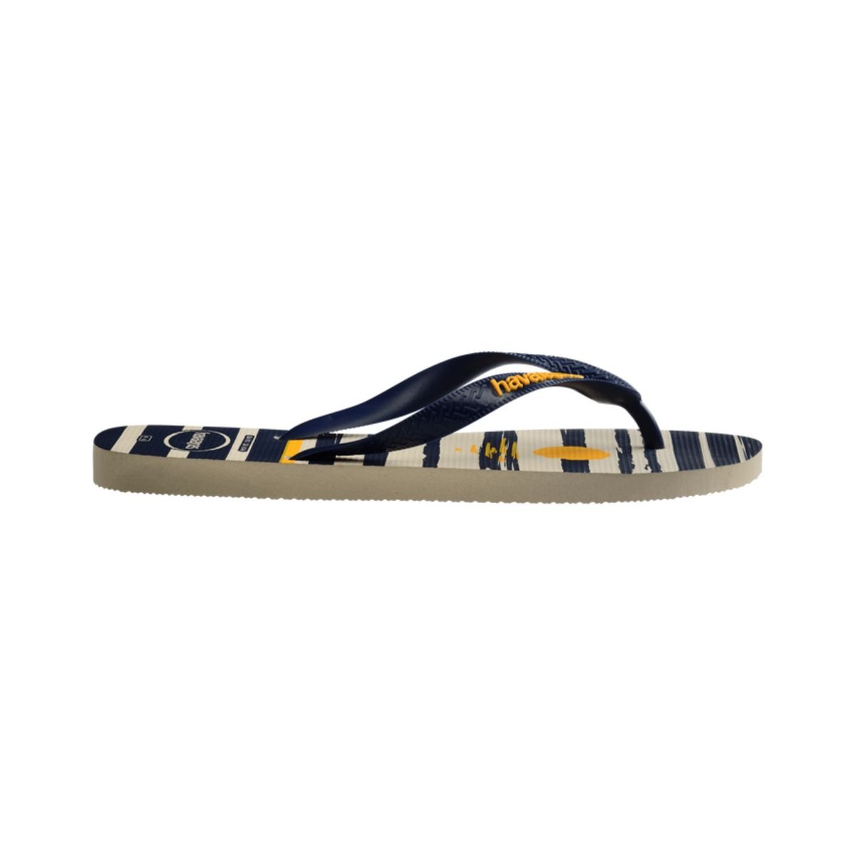 Chinelo Havaianas Bege/Marinho Masculino Top Nautical Bege/Marinho 3