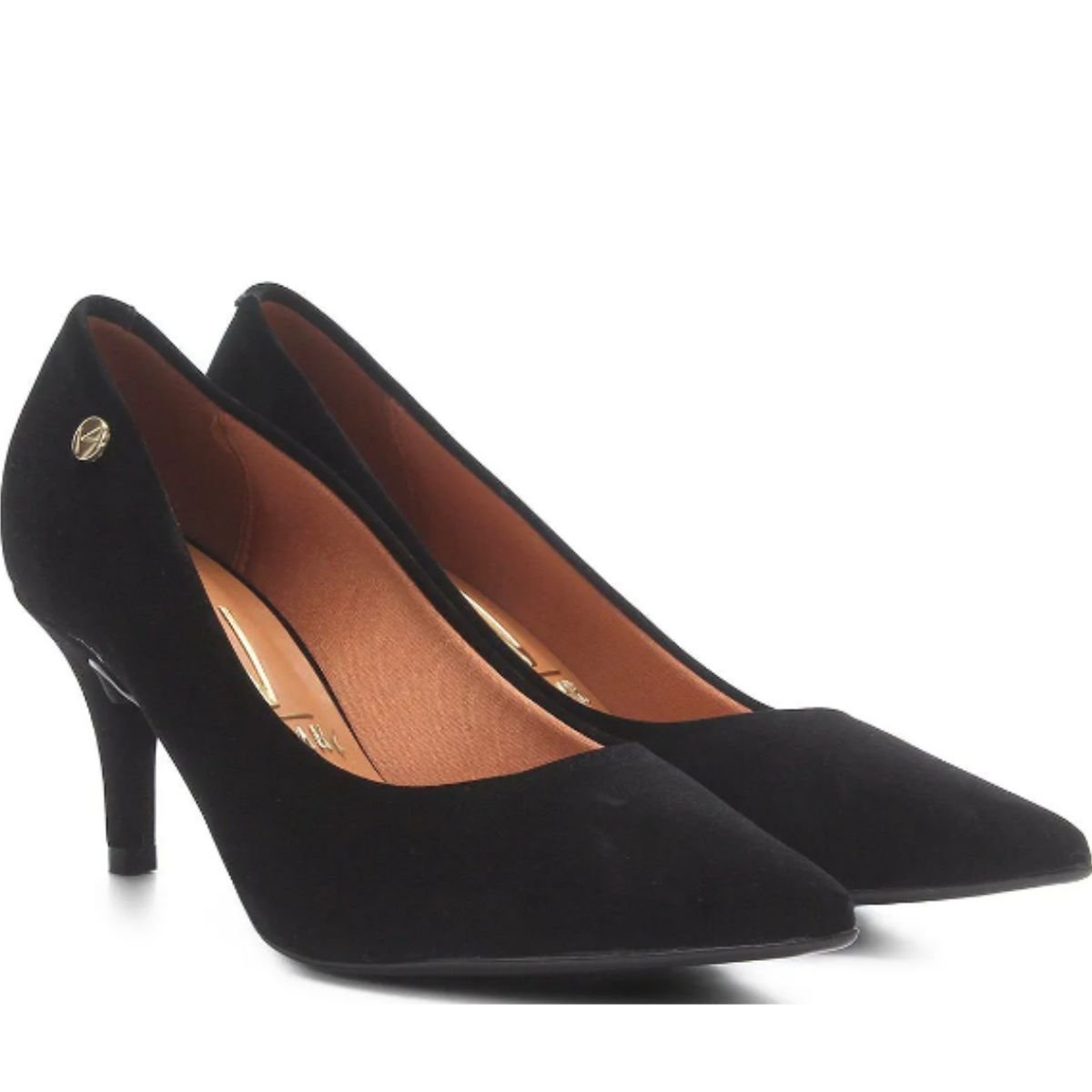 Scarpin Napa Vizzano Preto Feminino 1185.702 Preto 2