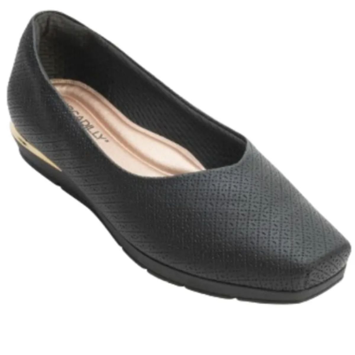 Sapato Piccadilly Preto Feminino 147191 Preto 2