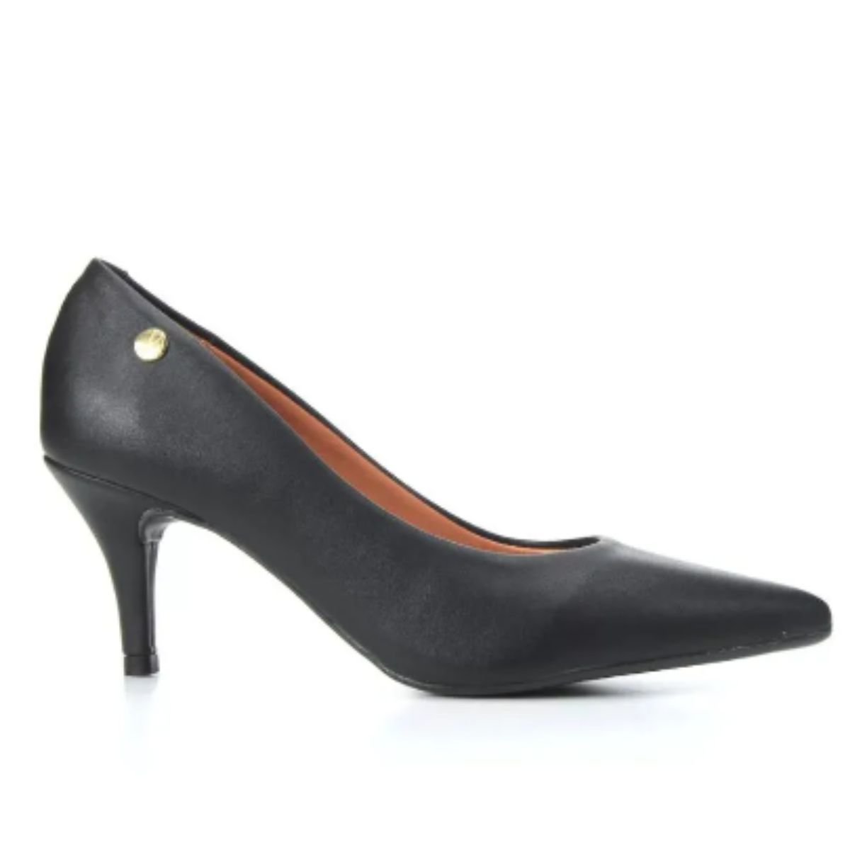 Sapato Scarpin Napa Vizzano Preto Feminino 1185.702