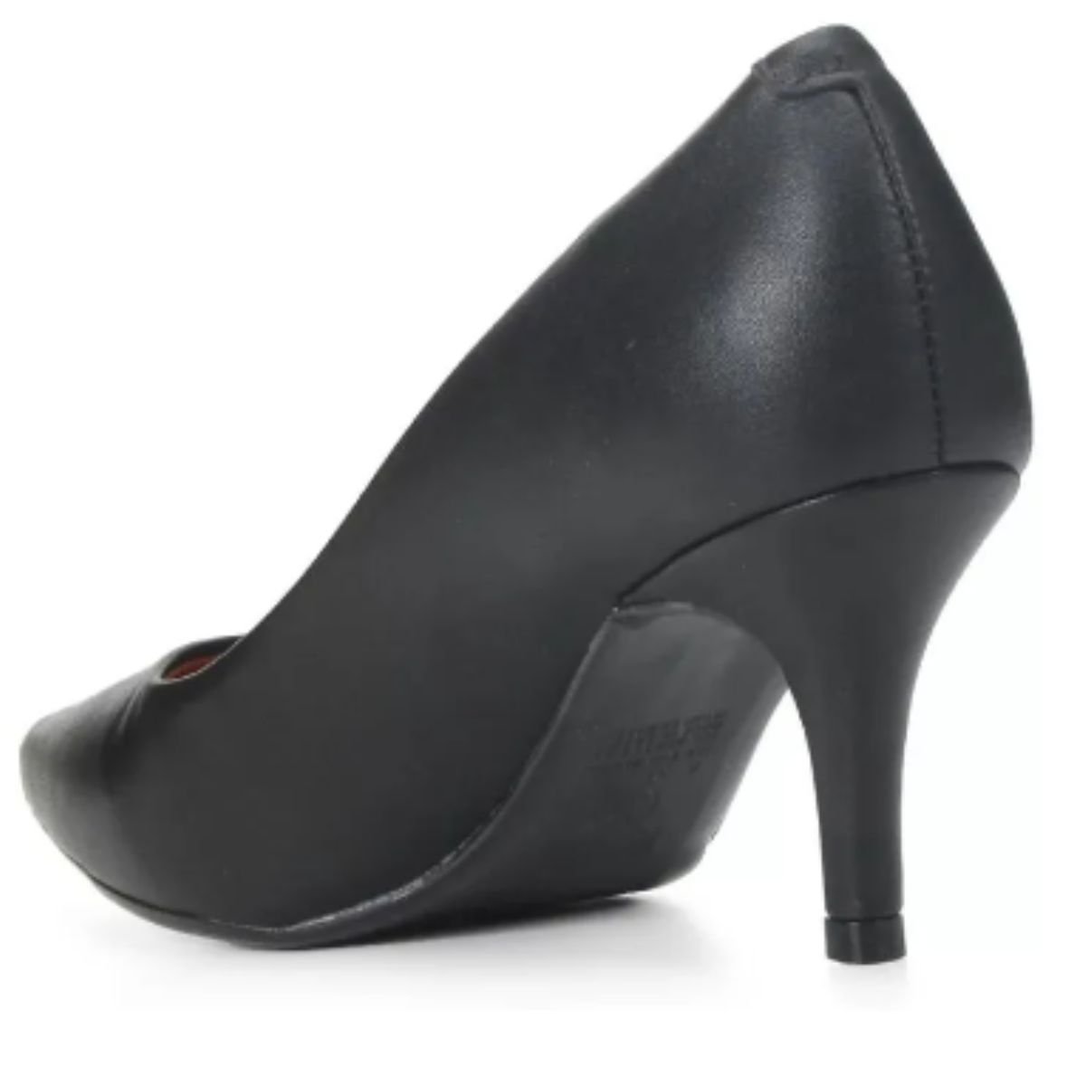 Sapato Scarpin Napa Vizzano Preto Feminino 1185.702 Preto 4