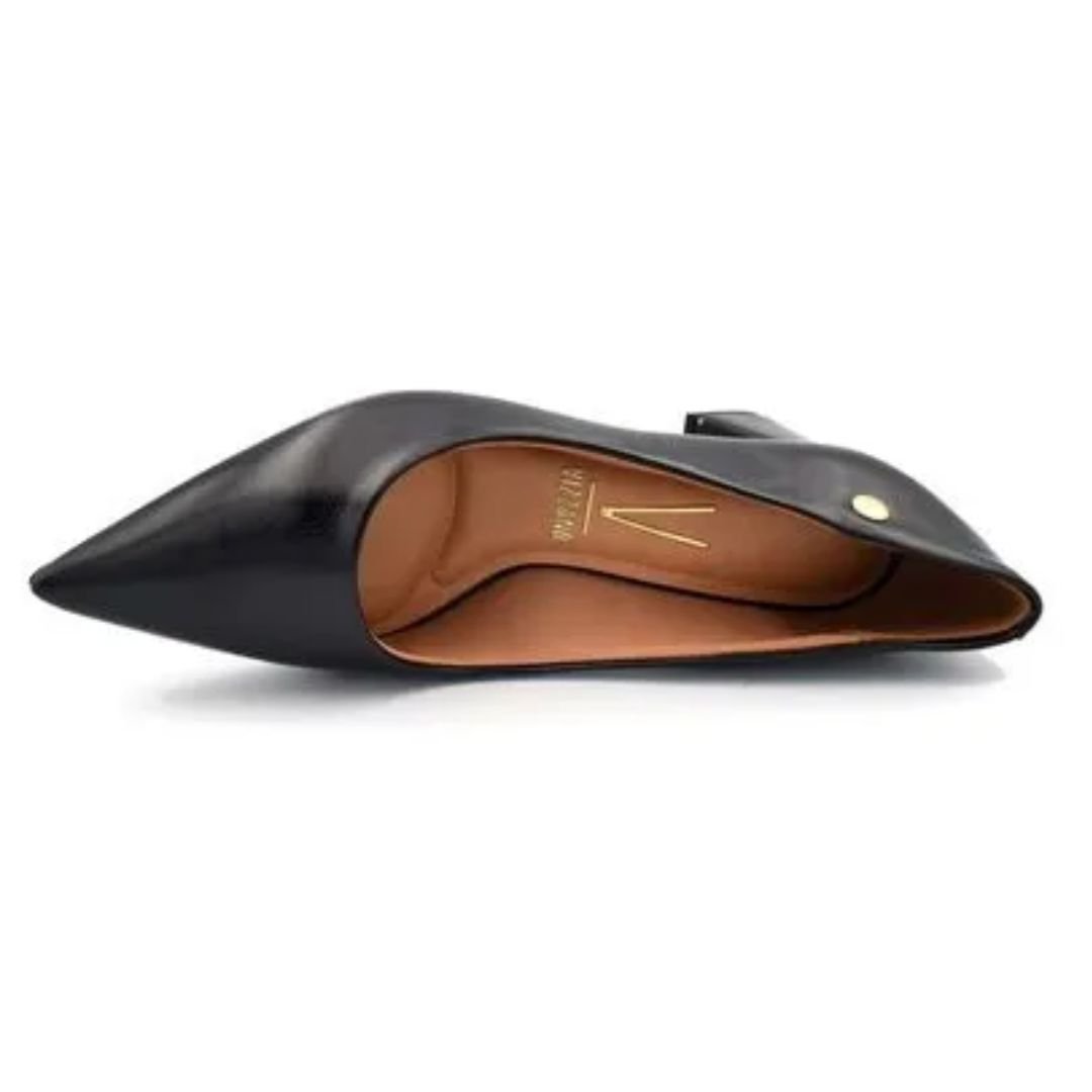 Sapato Vizzano Preto Feminino Original 1475.100 Preto 4