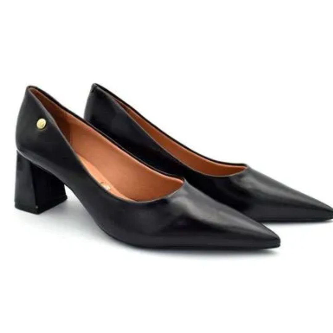 Sapato Vizzano Preto Feminino Original 1475.100 Preto 5