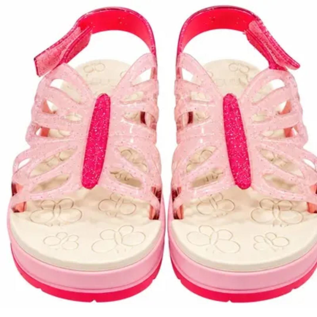 Sandalia Zaxy Rosa Off White Infantil Menina Original 19463 NINA BUTTERFLY Rosa/Off White 4