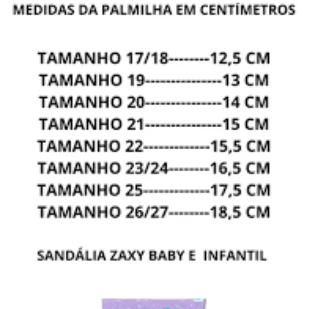 Sandalia Zaxy Rosa Off White Infantil Menina Original 19463 NINA BUTTERFLY Rosa/Off White 6