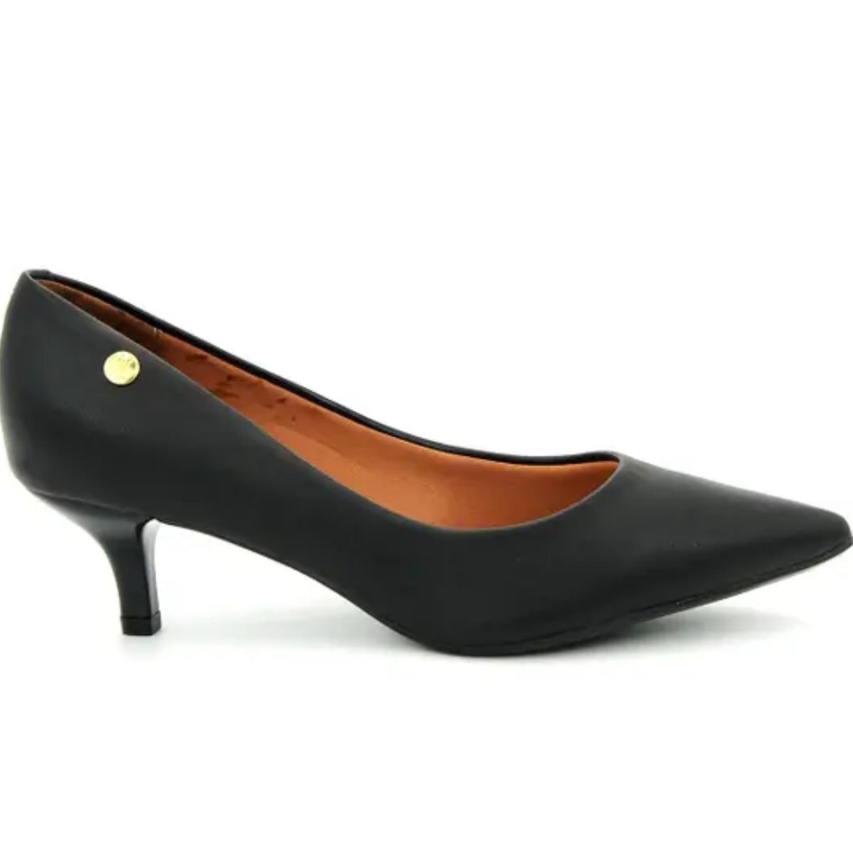 Scarpin Napa Vizzano Preto Feminino Original 1122.828