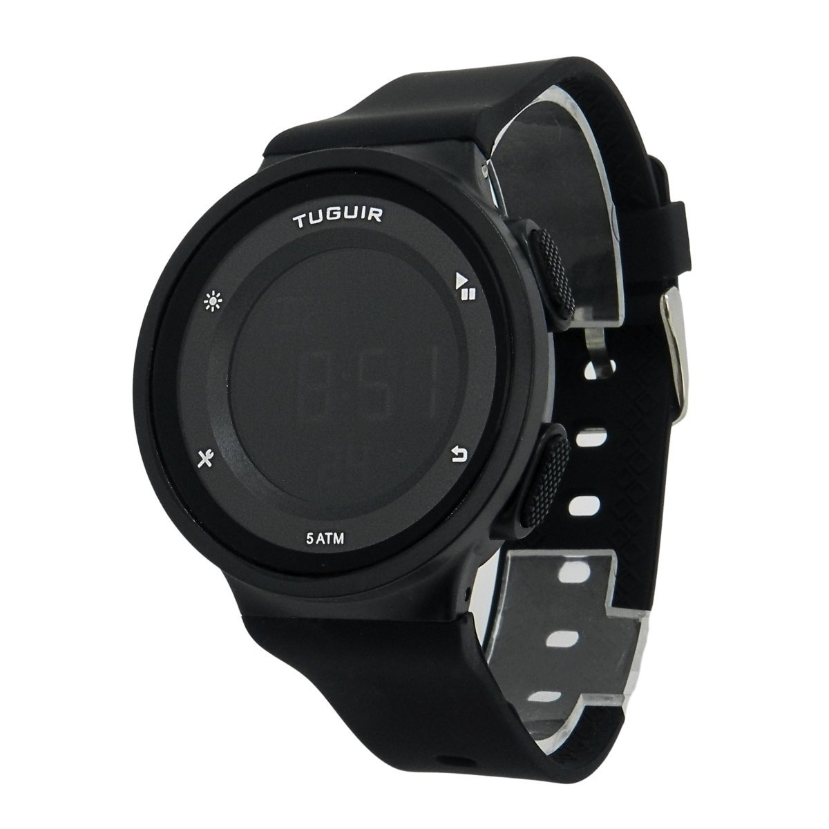 Relógio Masculino Tuguir Digital TG30342 Preto Preto 4