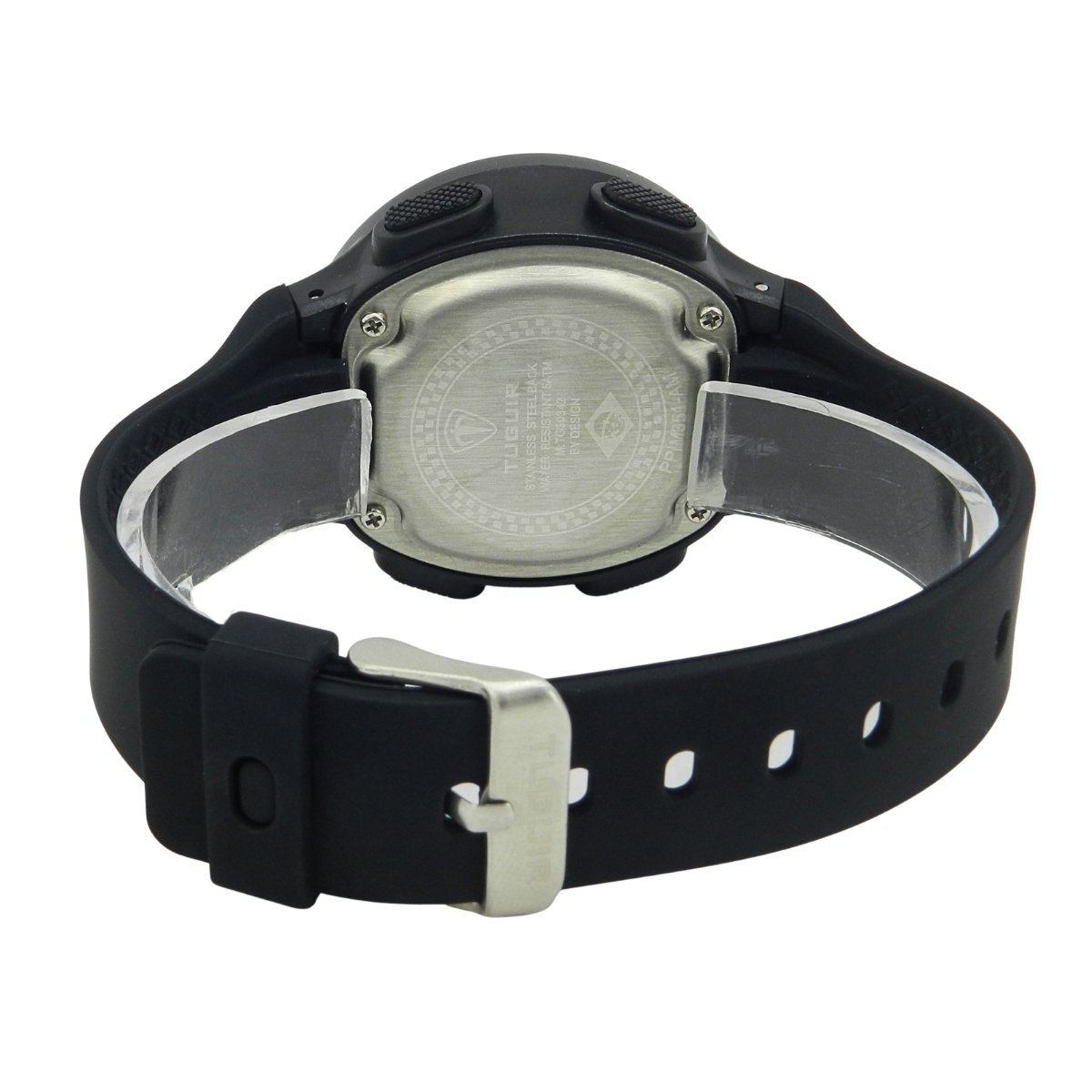 Relógio Masculino Tuguir Digital TG30342 Preto Preto 5