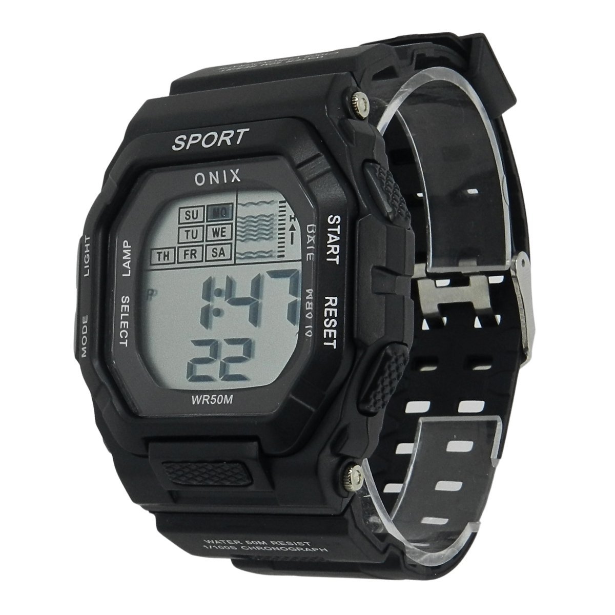 Relógio Masculino Onix Digital IT-1802 Preto Preto 4
