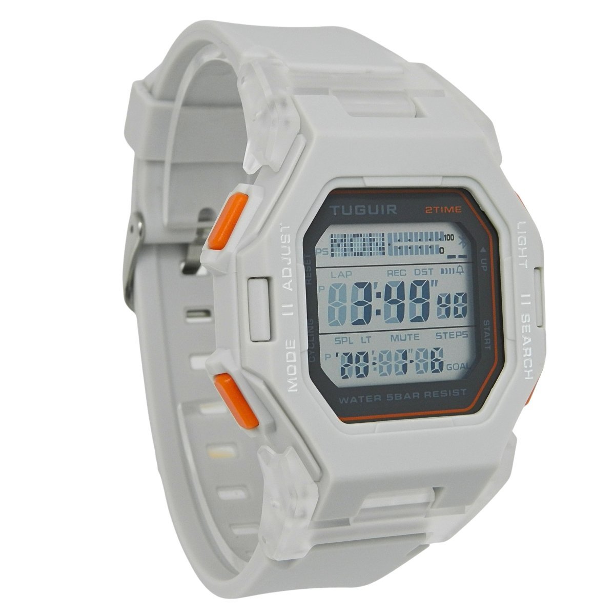 Relógio Masculino Tuguir Digital TG30533 Cinza Cinza 2