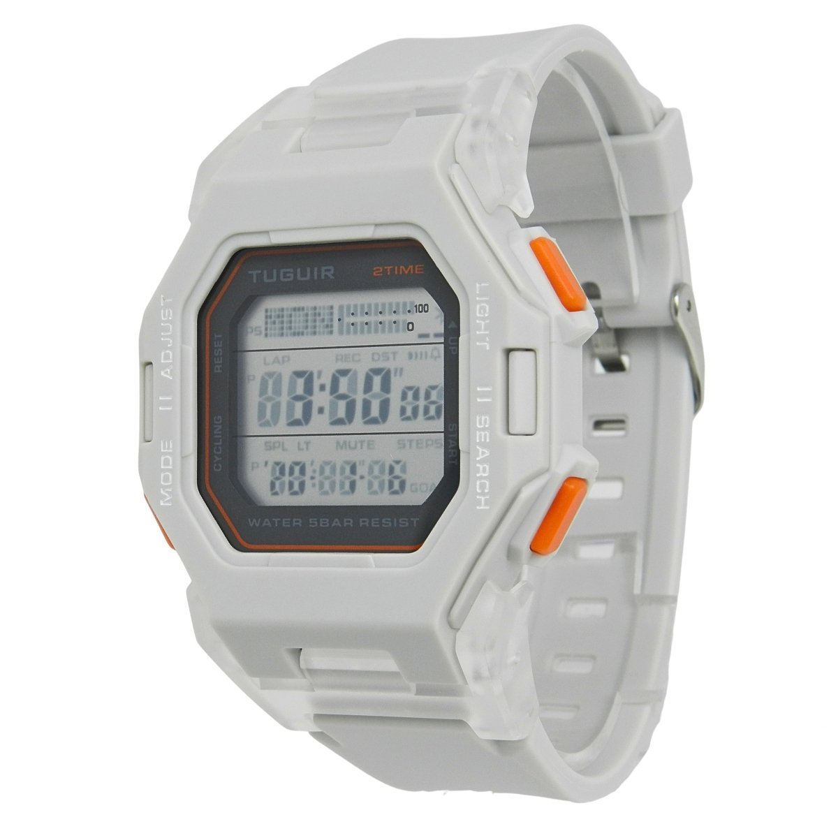 Relógio Masculino Tuguir Digital TG30533 Cinza Cinza 3