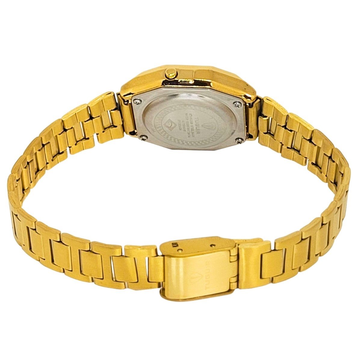 Relógio Unissex Tuguir Digital TG30316 Dourado Dourado 5