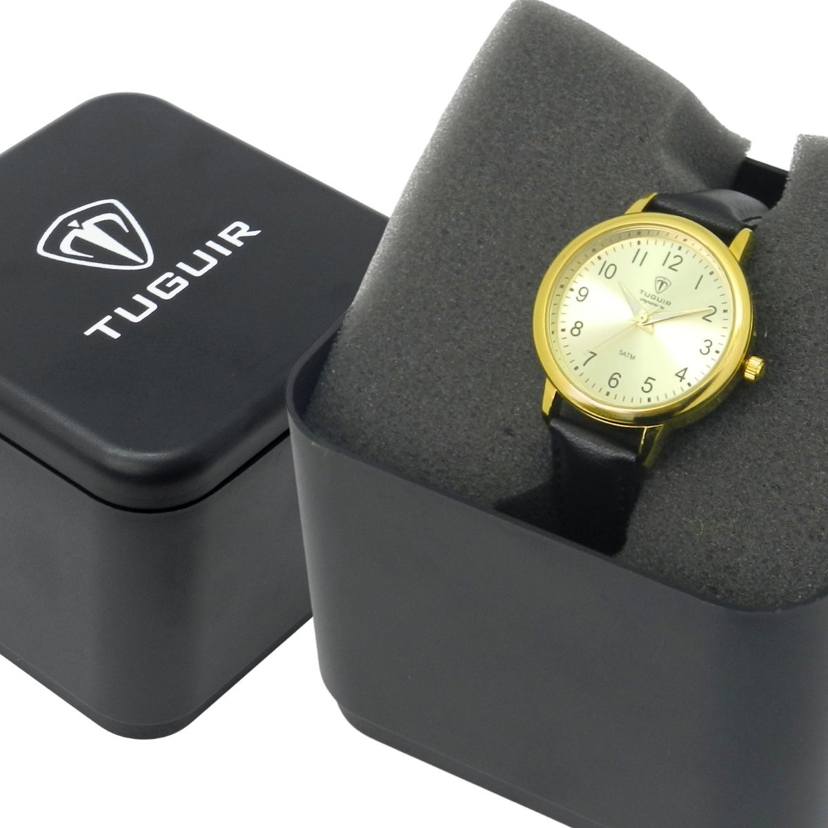 Relógio Feminino Tuguir Analógico Imperium TG30496 Dourado e Preto Dourado/Preto 2