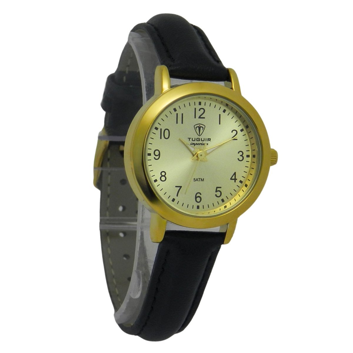 Relógio Feminino Tuguir Analógico Imperium TG30496 Dourado e Preto Dourado/Preto 3