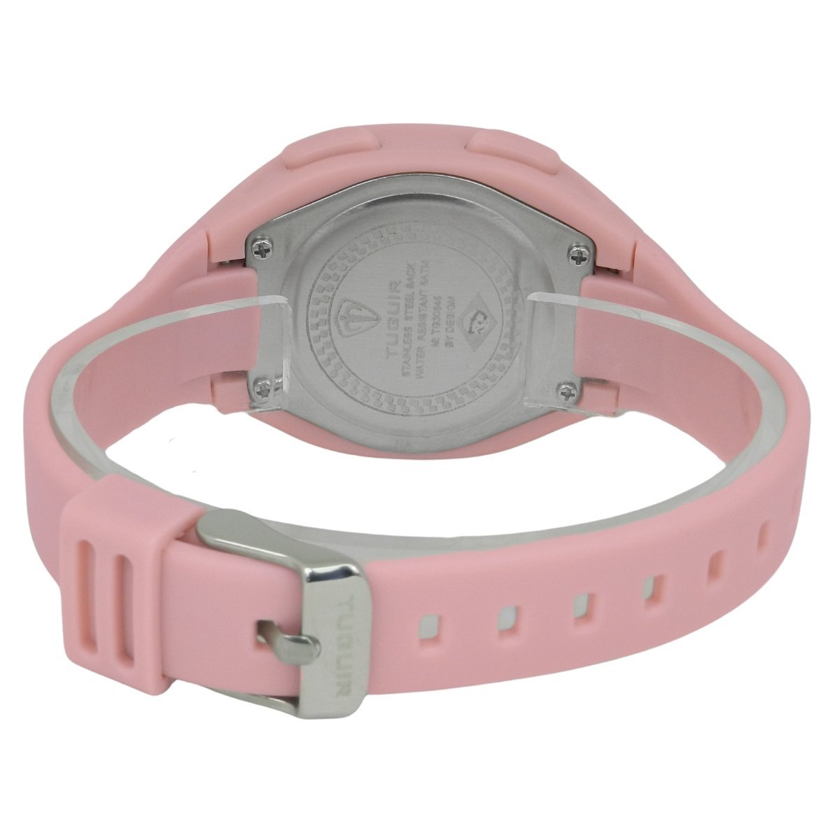 Relógio Feminino Tuguir Digital TG30545 Preto e Rosa Preto/Rosa 4