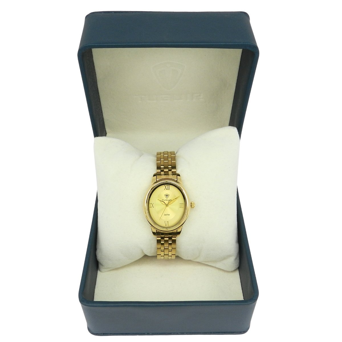 Relógio Feminino Tuguir Analógico TG30472 Dourado Dourado 2