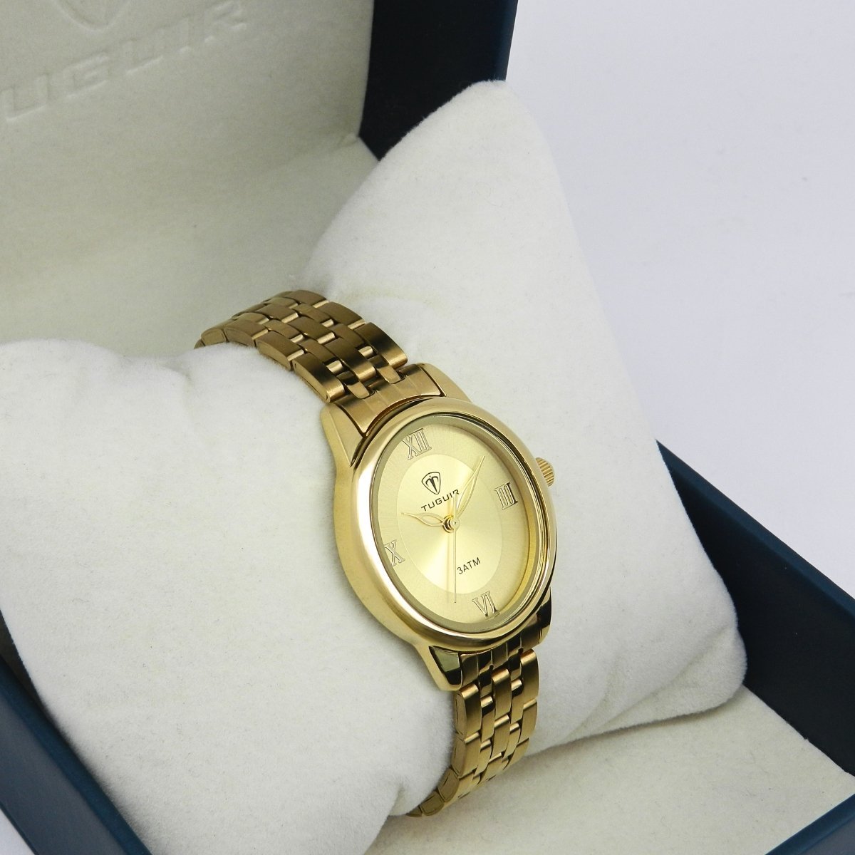 Relógio Feminino Tuguir Analógico TG30472 Dourado Dourado 3