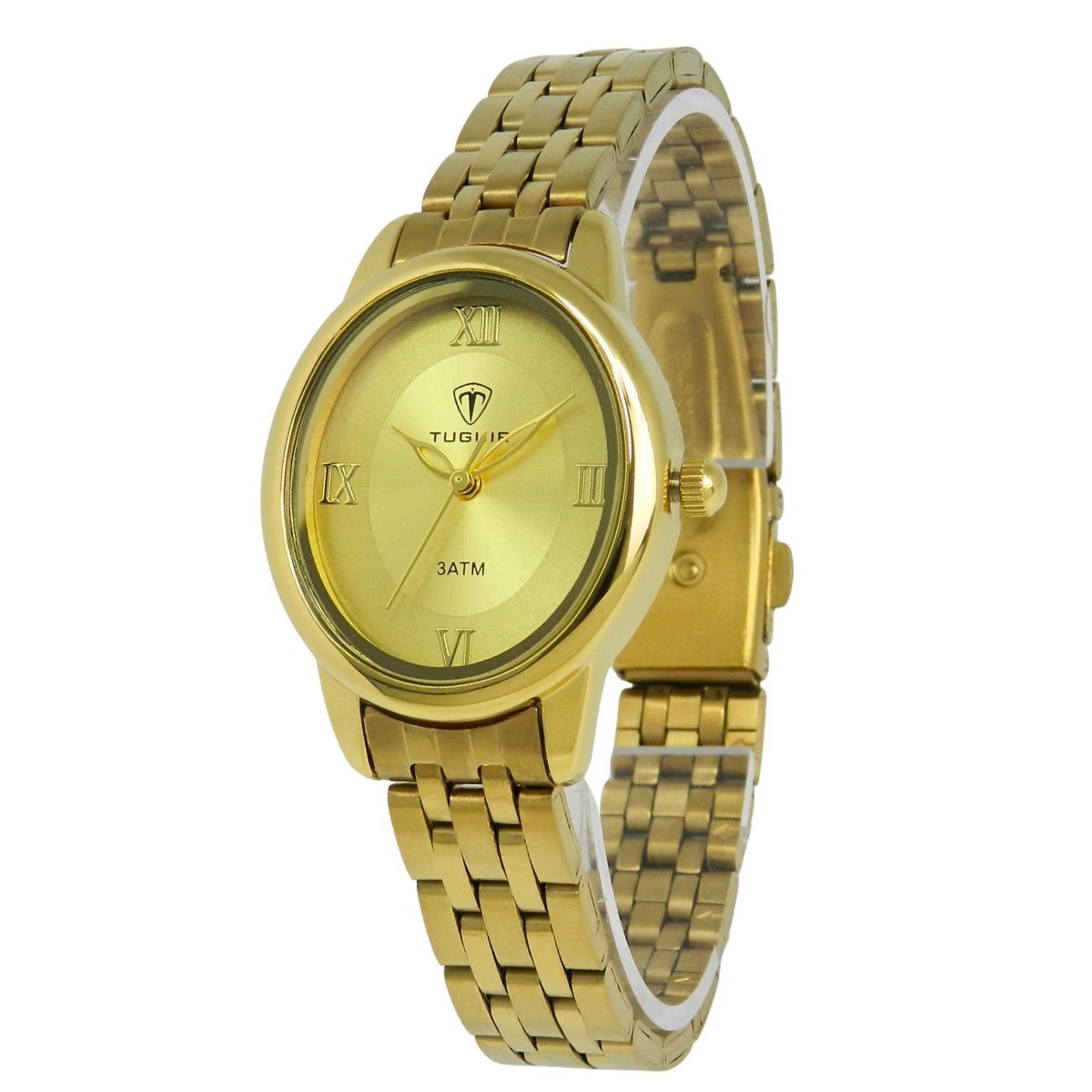 Relógio Feminino Tuguir Analógico TG30472 Dourado Dourado 5