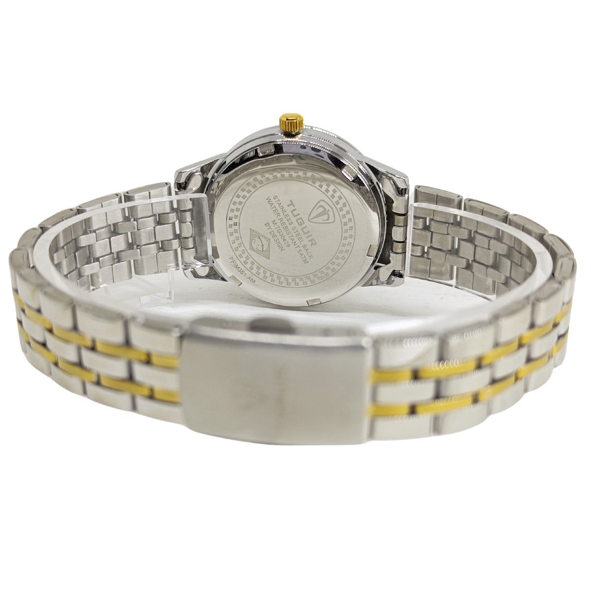 Relógio Feminino Tuguir Analógico 9182A Prata e Dourado Prata/Dourado 6