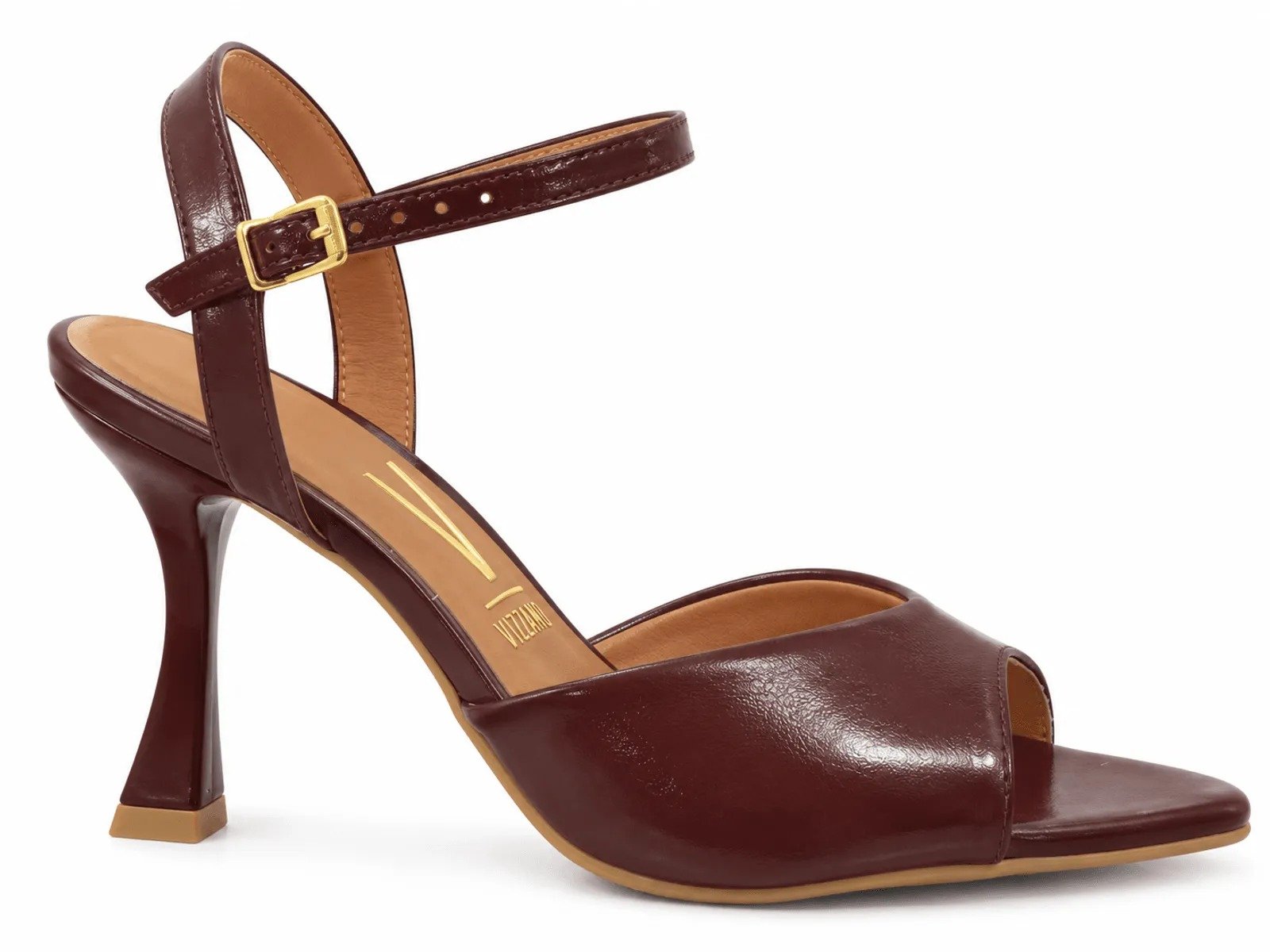SANDALIA SALTO ALTO VIZZANO DARK CARMIM 6489 105