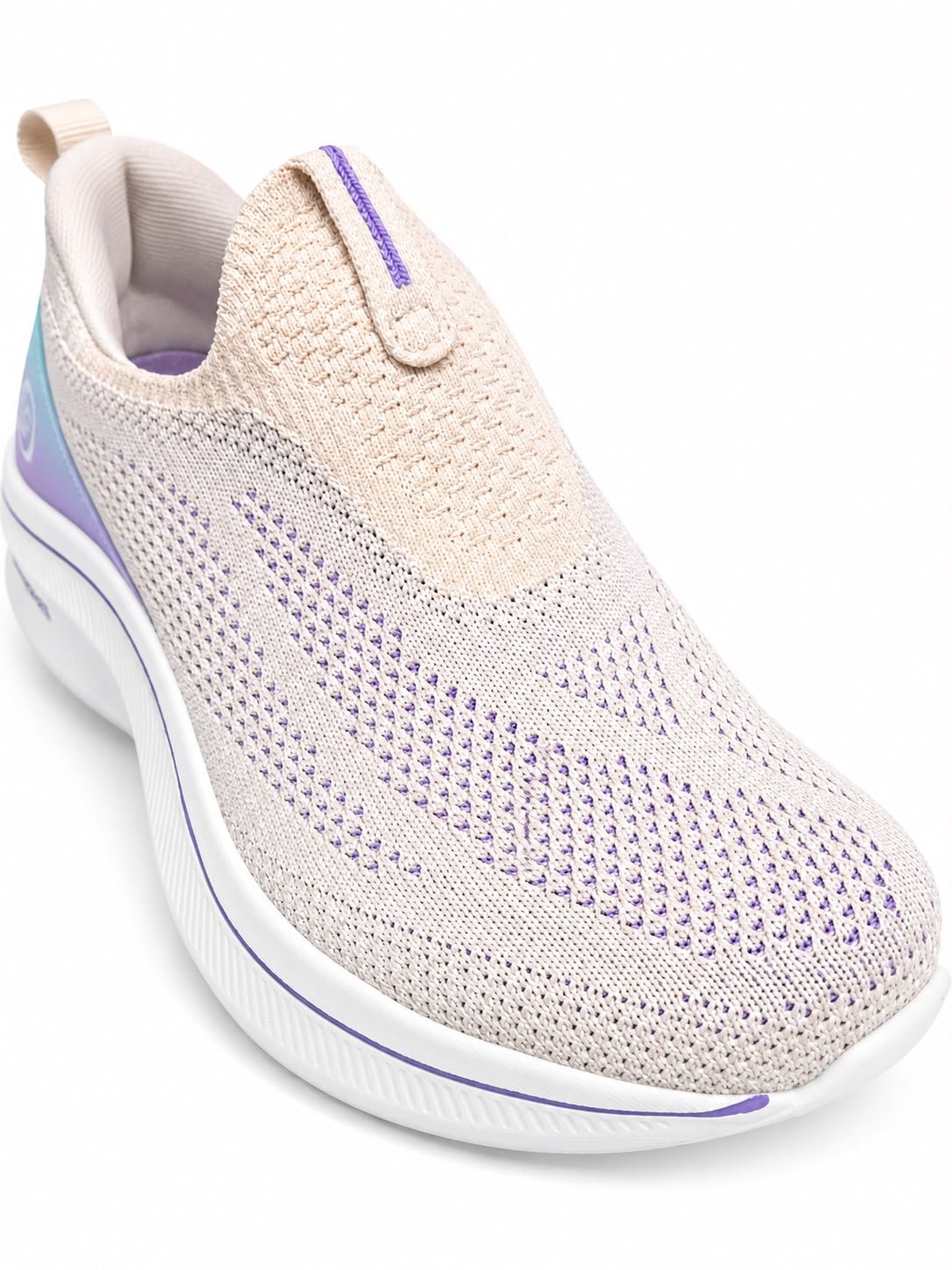 Tênis Feminino Olympikus Intuit 2 Bege/Roxo Roxo 2