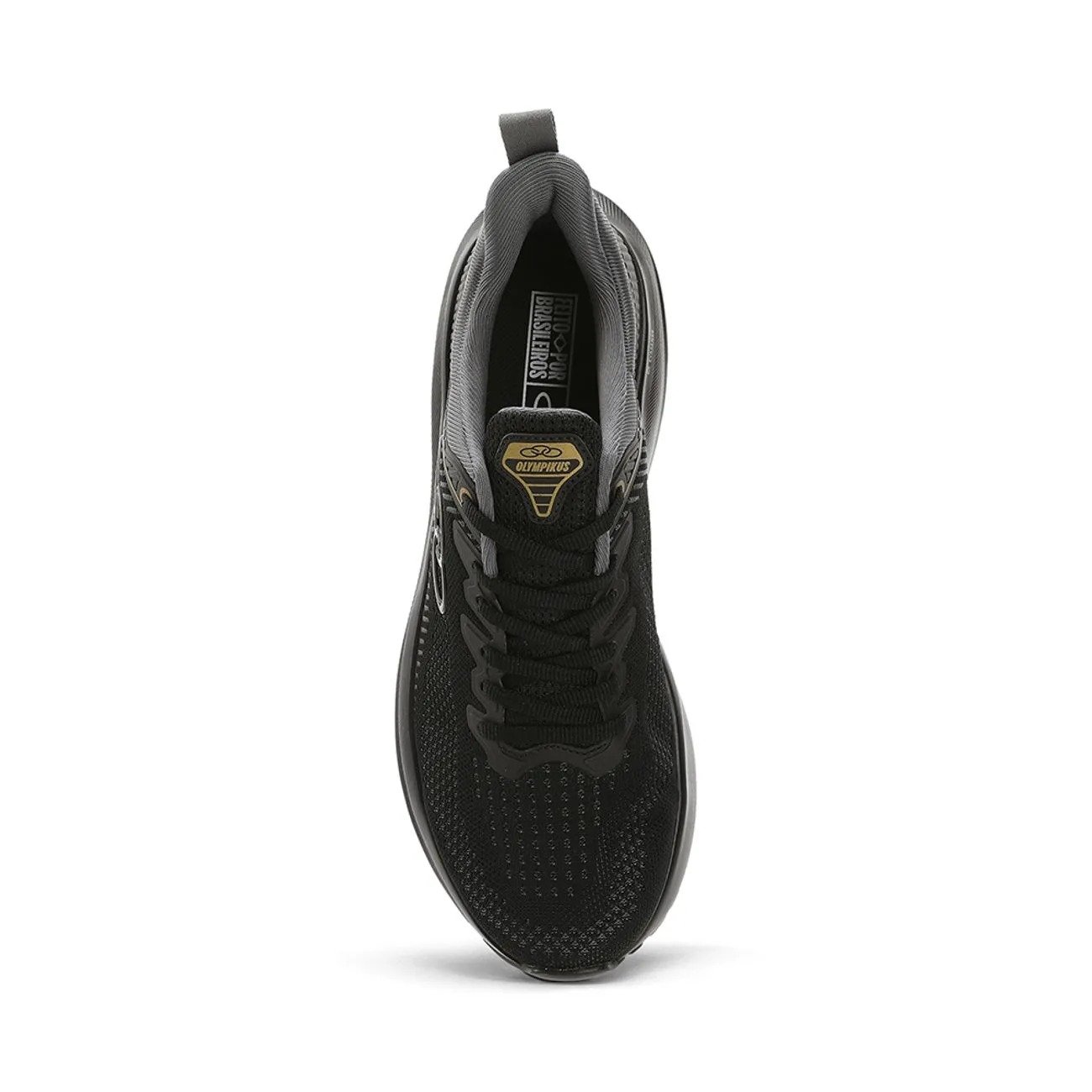 TÊNIS OLYMPIKUS CURVA  MASCULINO PRETO Preto 5