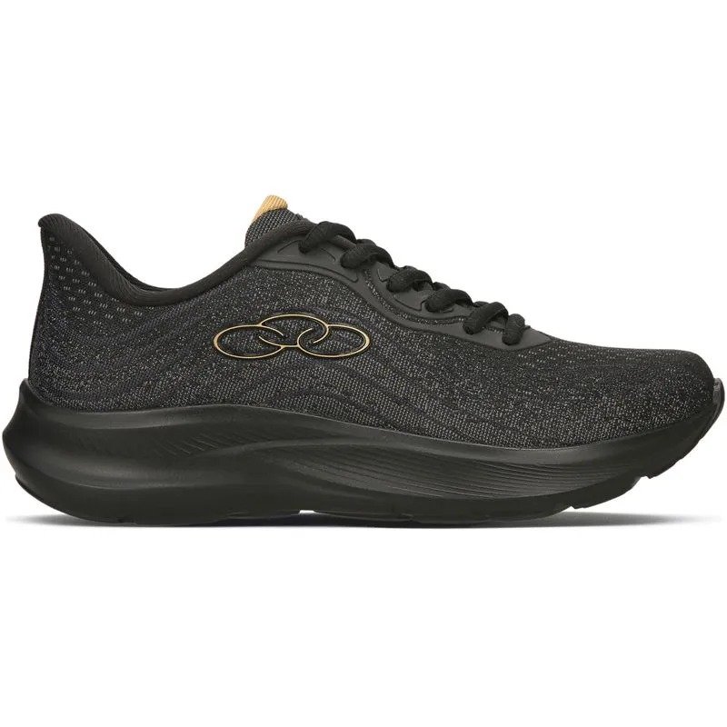 TENIS CASUAL OLYMPIKUS PRETO VENUS 3