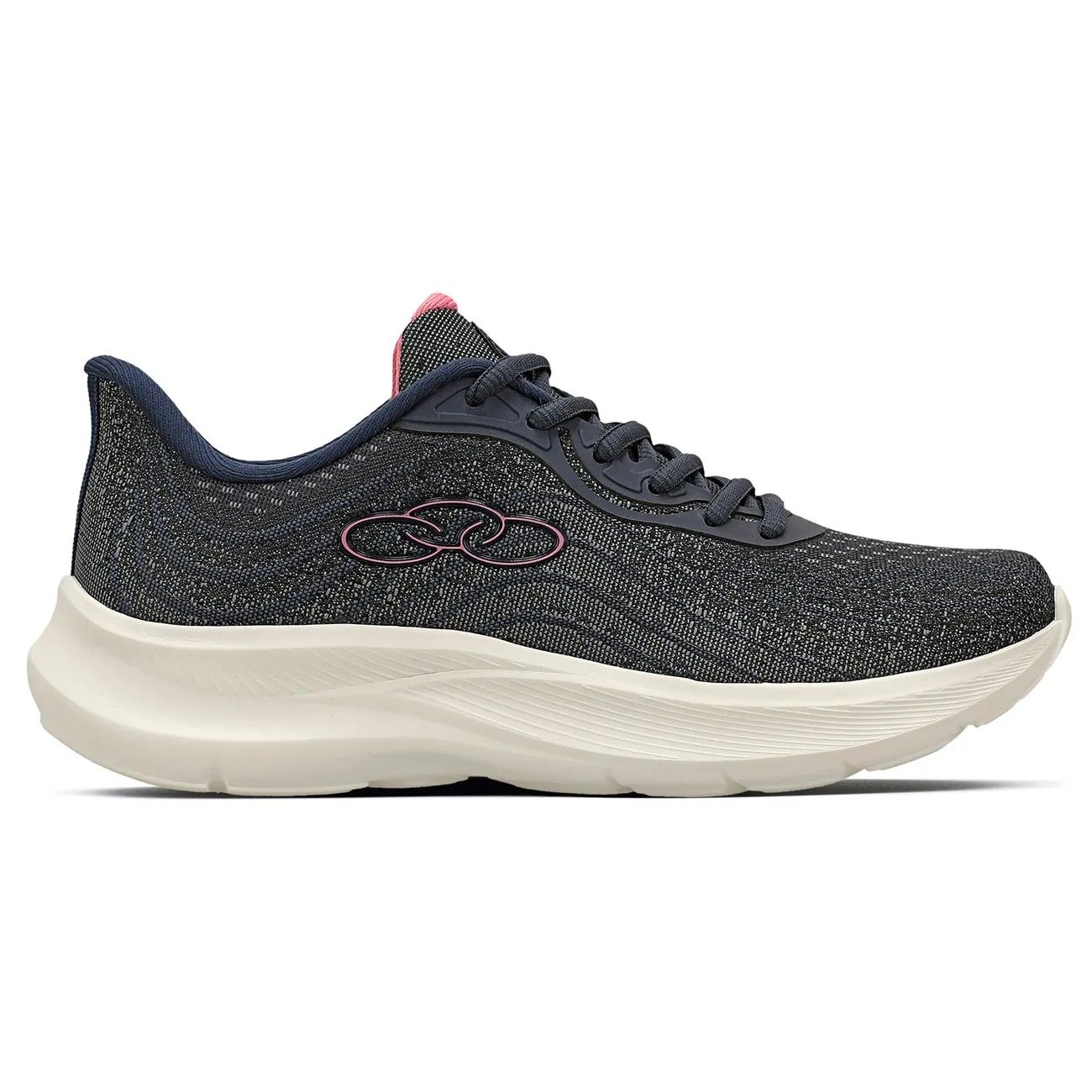 TENIS FEMININO OLYMPIKUS MARINHO/ROSA VENUS 3