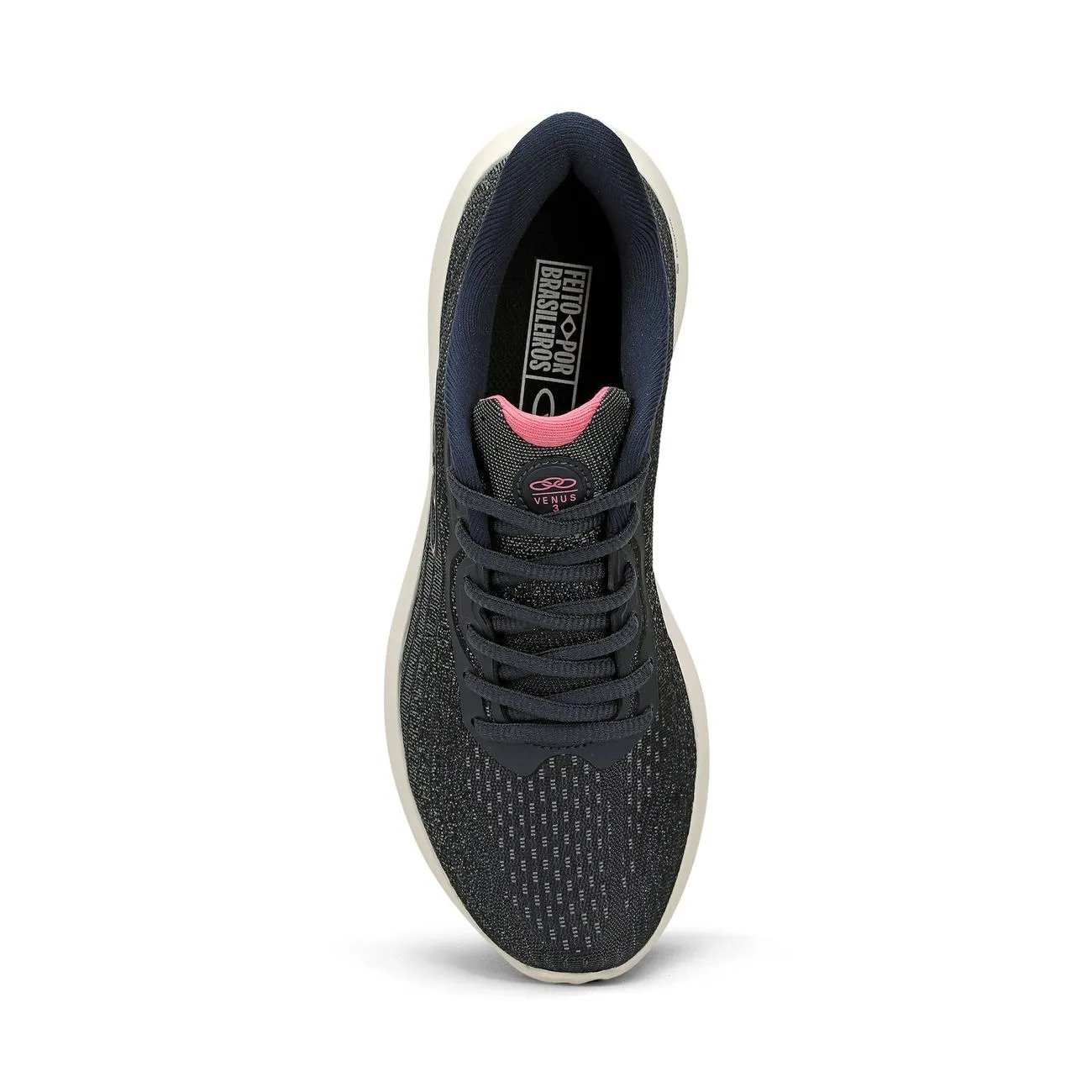 TENIS FEMININO OLYMPIKUS MARINHO/ROSA VENUS 3 Marinho/Rosa 4