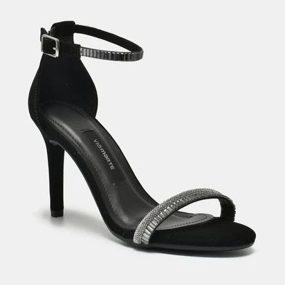 SANDALIA SALTO ALTO VIA MARTE PRETO 282 001 01
