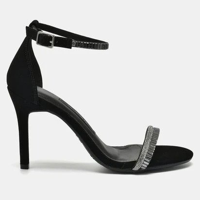 SANDALIA SALTO ALTO VIA MARTE PRETO 282 001 01 Preto 2