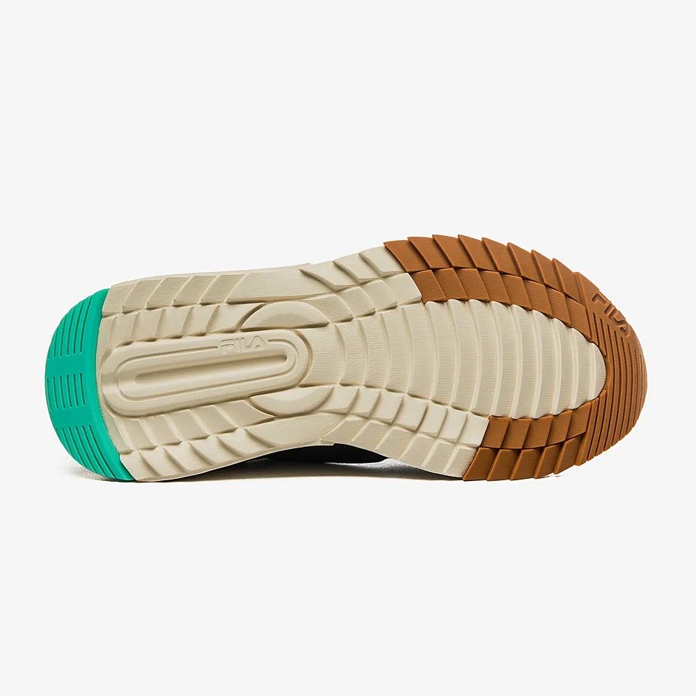 TÊNIS CASUAL FILA VIRTUOUS F01AT00056 5955 PRETO/VERDE Preto/Verde 5