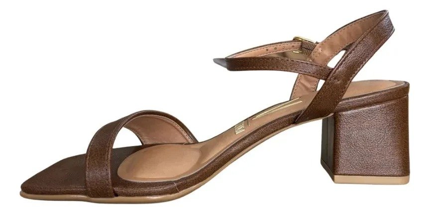 SANDALIA SALTO BLOCO VIZZANO CASTANHO 6579 100 Castanho 4