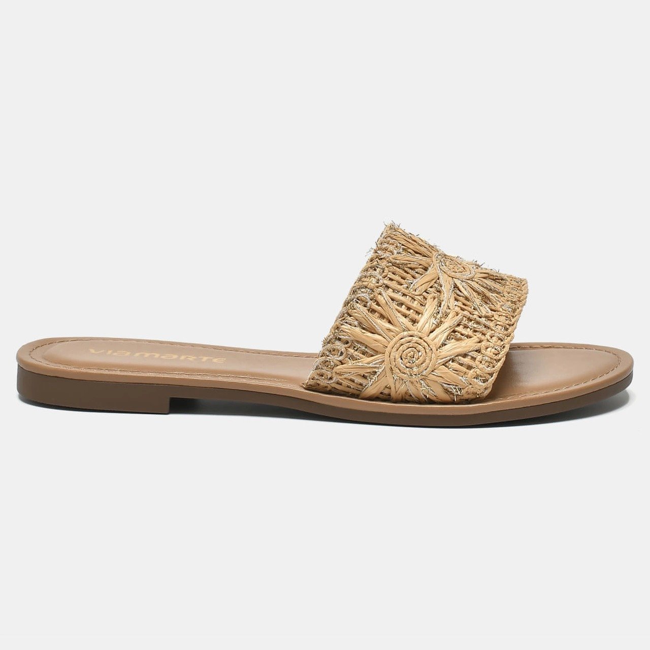 SANDALIA RASTEIRA VIA MARTE AMARETTO 308 002 01 Bege 3